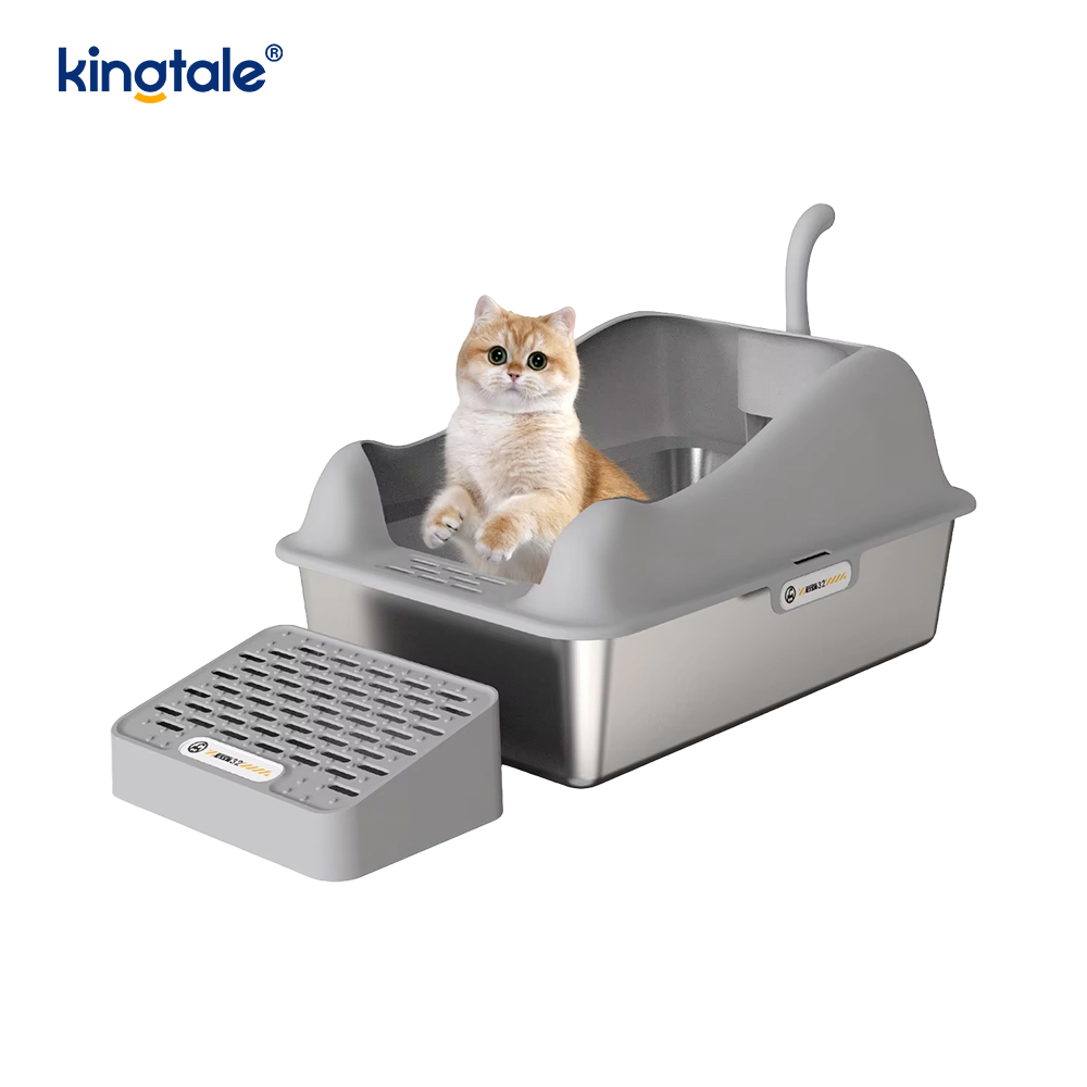 Semi-enclosed Anti-splash Cat Litter Box