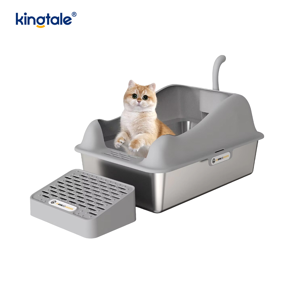 Cat Litter Box na May Anti-sand Pedal
