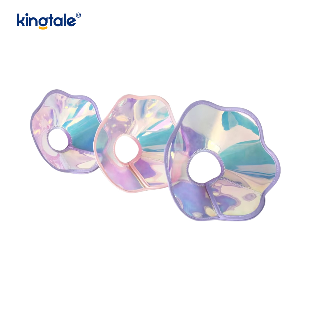 Makukulay na Bulaklak PVC Elizabethan Circle