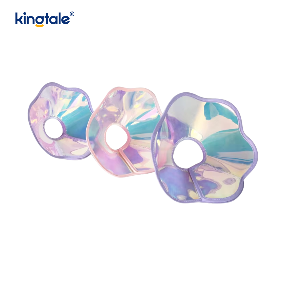 Makukulay na Bulaklak PVC Elizabethan Circle