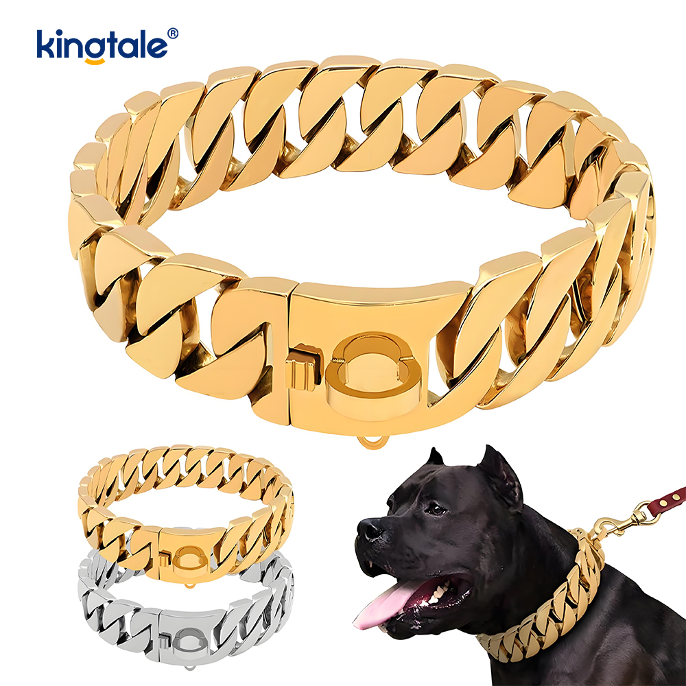 Gold Plating Dog Chain