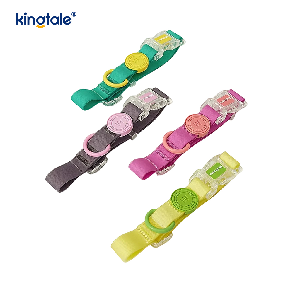 Macarons PVC Dog Collar