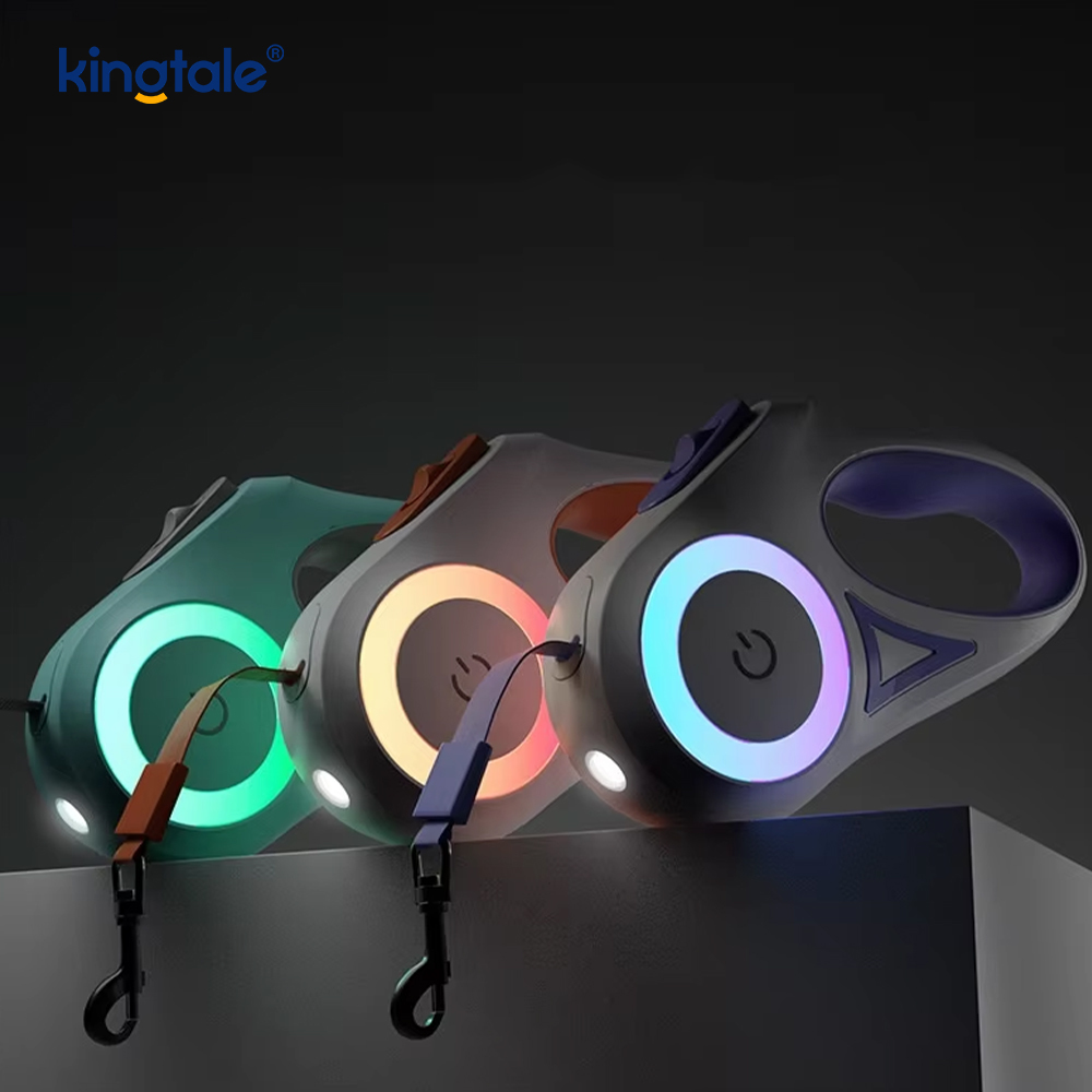 Automatic Retractable Leash na may LED