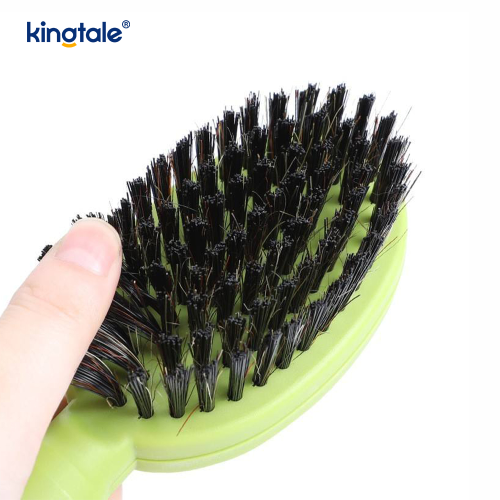Pet Comb, Double-Sided Comb Double-Sided Brush Para sa Pagpapalaglag at Pagliligo