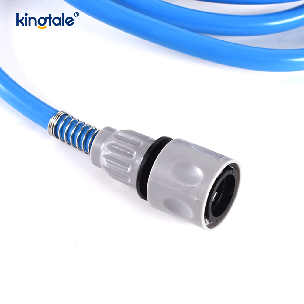 Dog Shower Attachment Pet Shower Sprayer Para sa Pagliligo ng Alagang Hayop At Paghuhugas ng Aso Diverter Valve na May Handheld