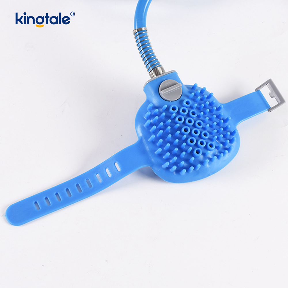 Dog Shower Attachment Pet Shower Sprayer Para sa Pagliligo ng Alagang Hayop At Paghuhugas ng Aso Diverter Valve na May Handheld