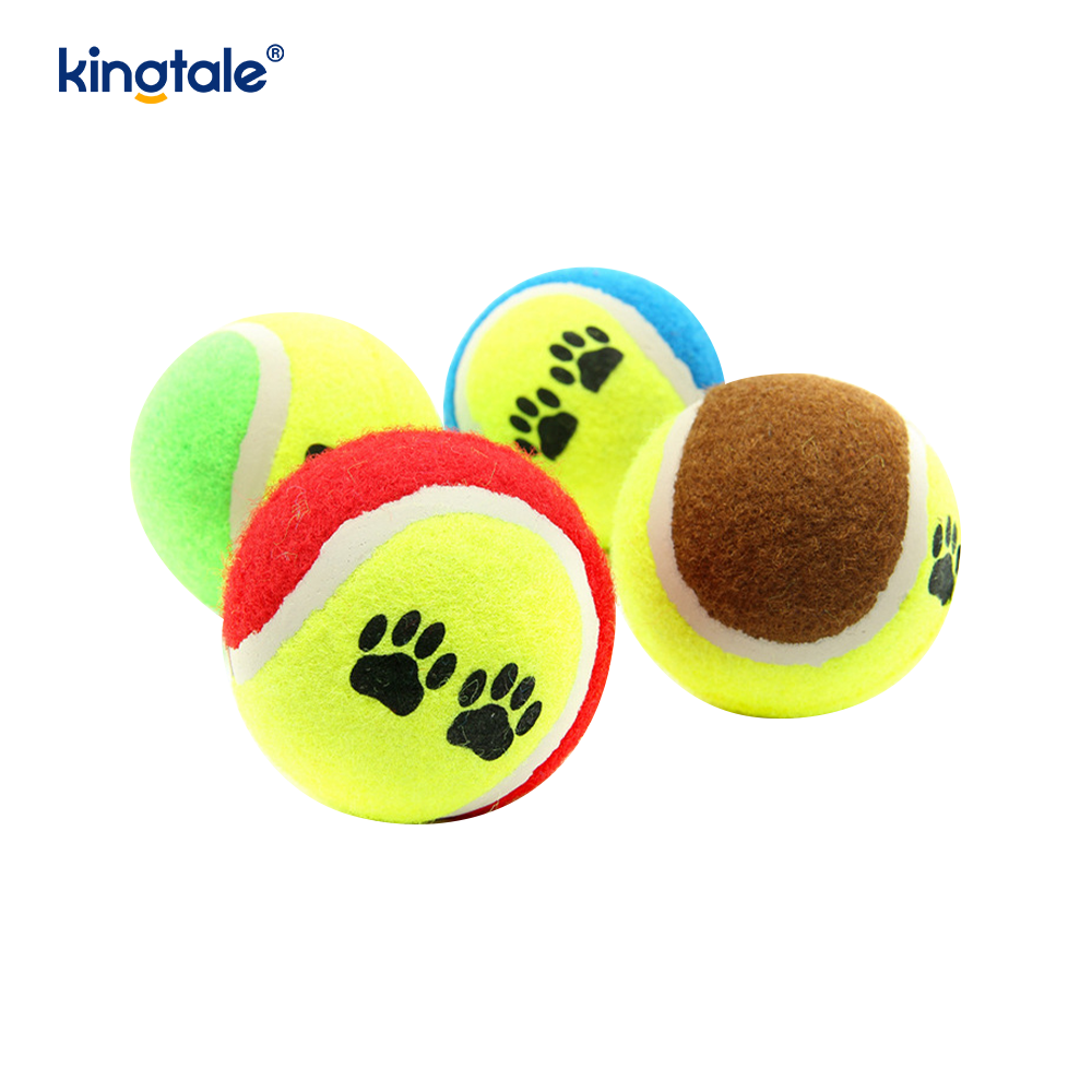 Pet Toy Tennis Matibay at hindi makagat para sa Pet Chew Exercise Interactive