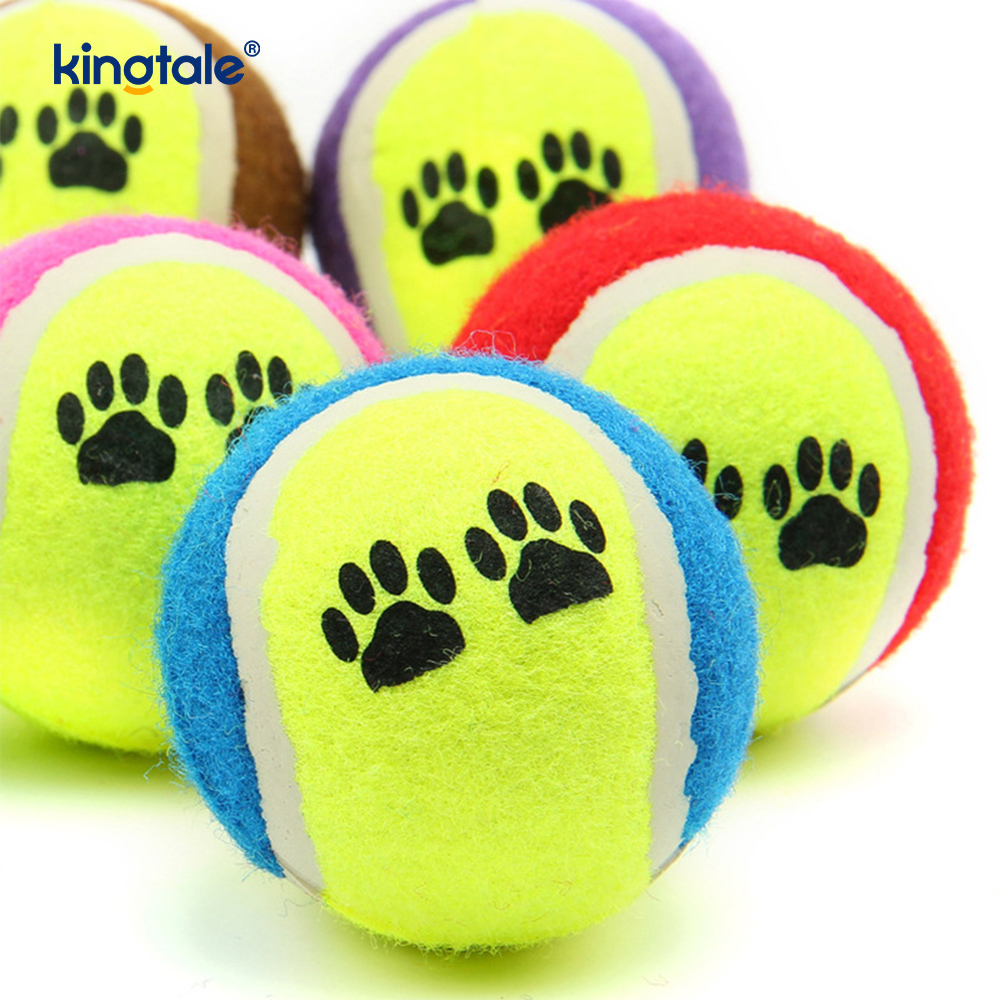 Pet Toy Tennis Matibay at hindi makagat para sa Pet Chew Exercise Interactive