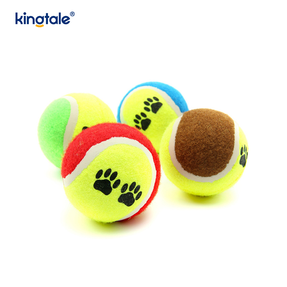 Pet Toy Tennis Matibay at hindi makagat para sa Pet Chew Exercise Interactive