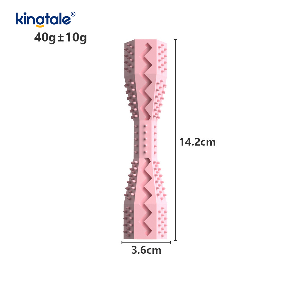 Pet Teething At Dental Care Hexagonal Toys Para sa Paglilinis ng Ngipin