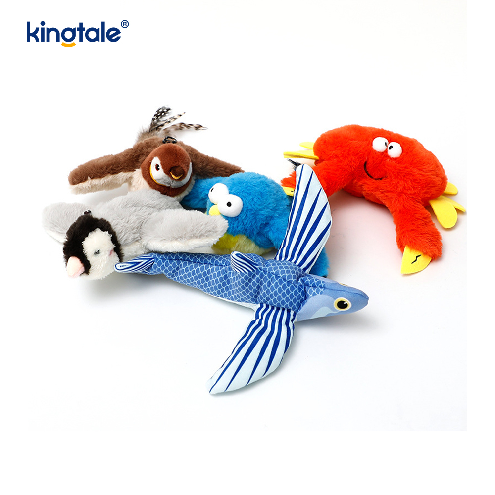 Simulated Sparrow Pet Plush Toy Para sa Lahat ng Breed Cat Kicker Catnip Toys Sparrow