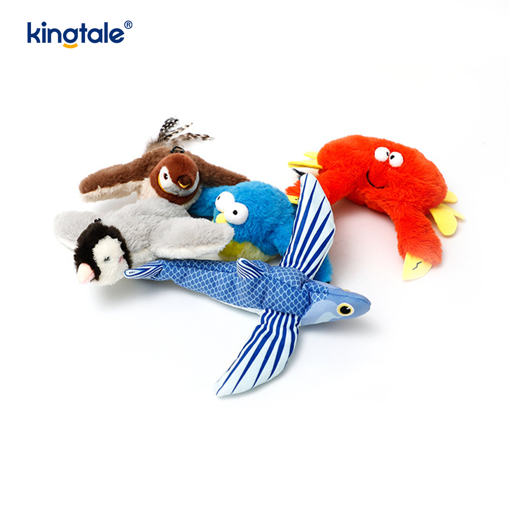 Simulated Sparrow Pet Plush Toy Para sa Lahat ng Breed Cat Kicker Catnip Toys Sparrow