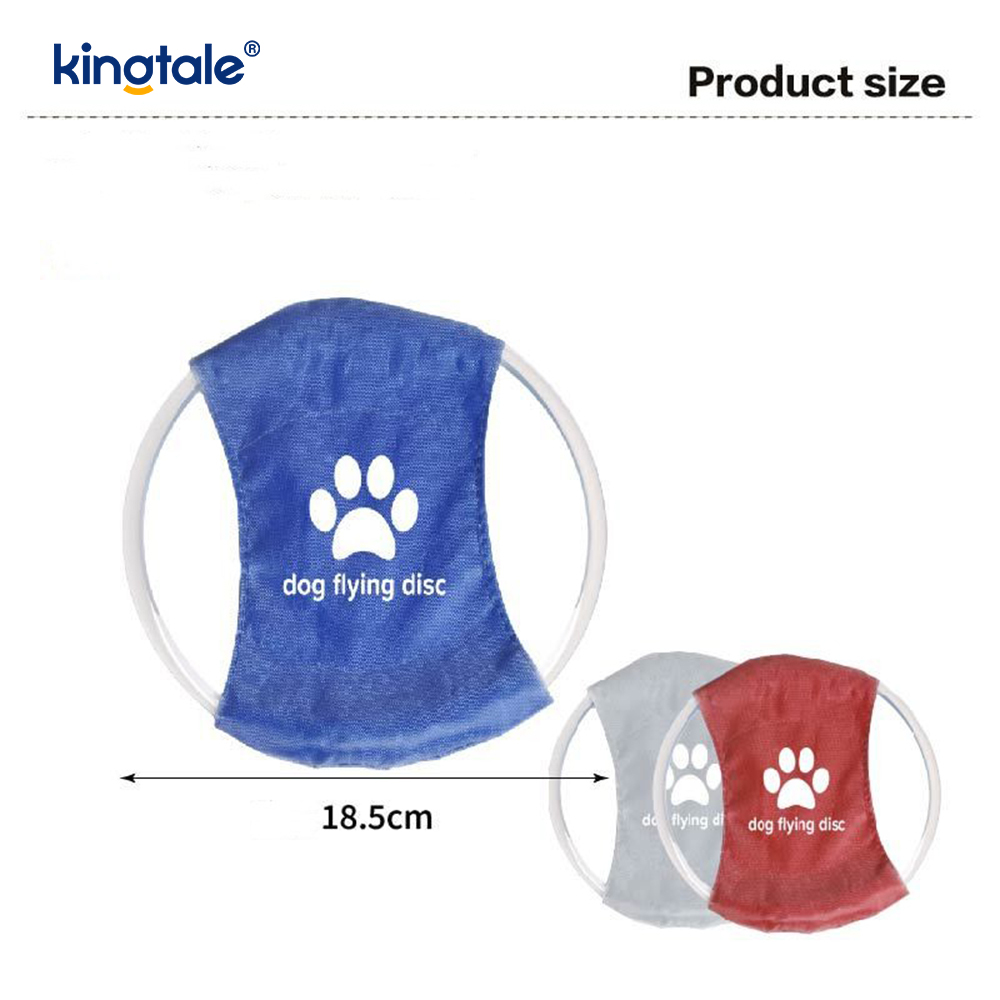 Pet Light-Up Frisbee High Visibility Lighted Pet Training Throwing Paglalaro Para sa Exercise