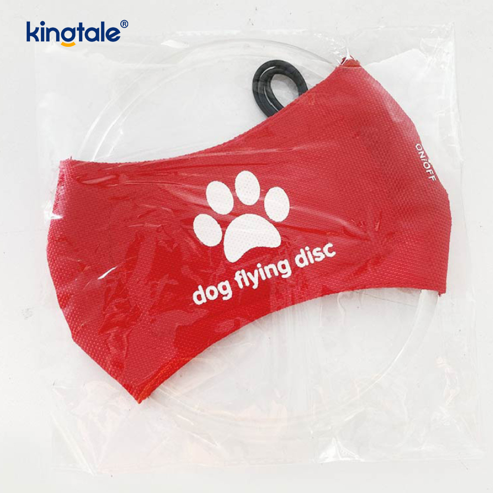 Pet Light-Up Frisbee High Visibility Lighted Pet Training Throwing Paglalaro Para sa Exercise