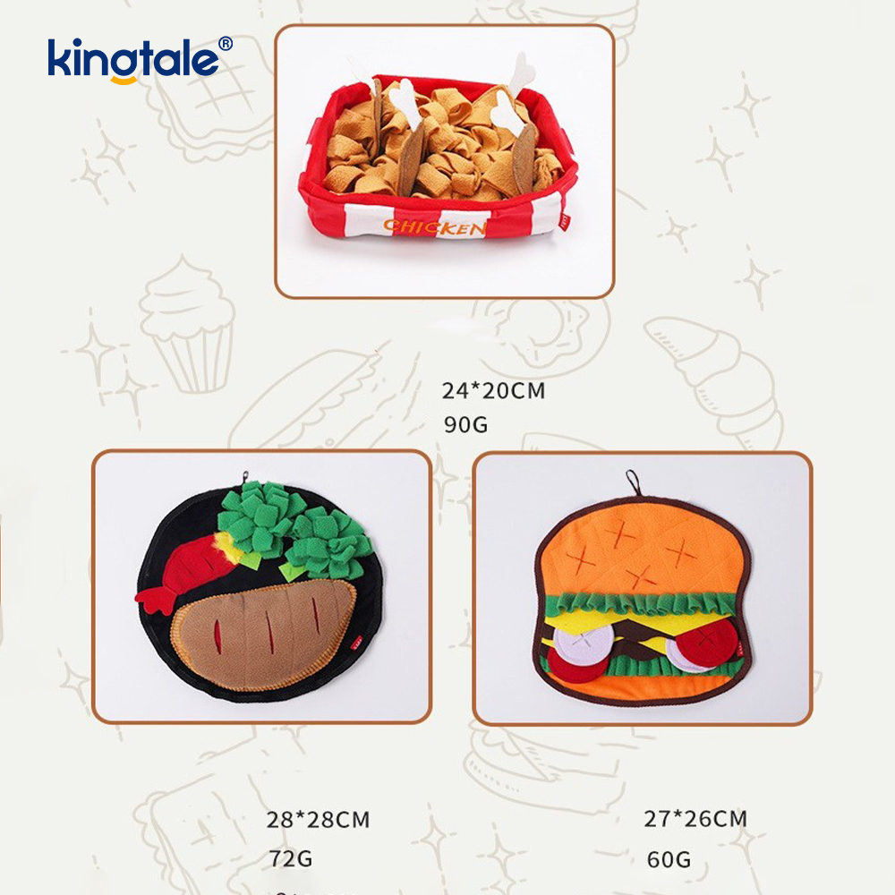 Pet Snuffle Mat Para sa Interactive Feed Game Para sa Inip