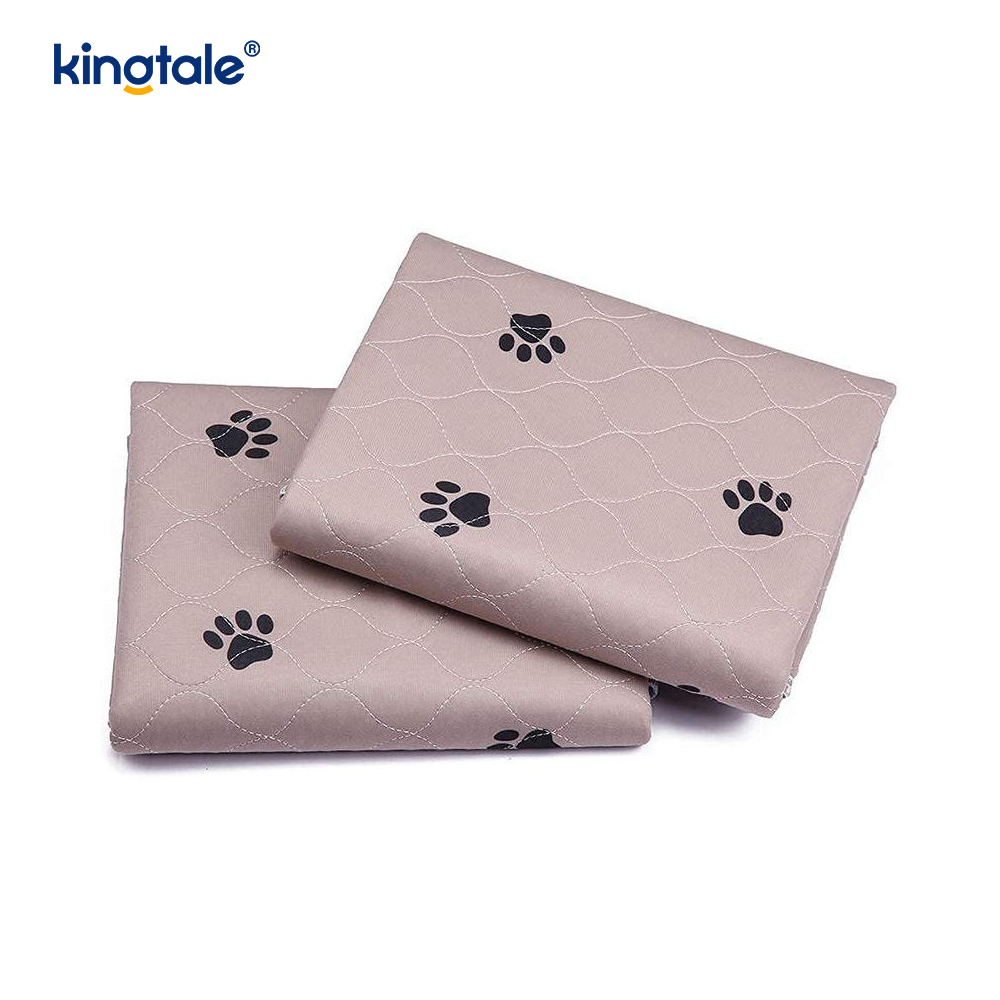 Pet Changing Mat Reusable Dog Mat Para sa Floor Non-Slip Washable Pee Pads Para sa Mga Aso