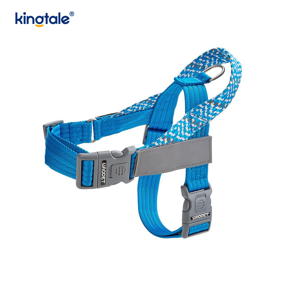 Binuo na Braid Nylon Webbing Highlight Reflective Dog Harness