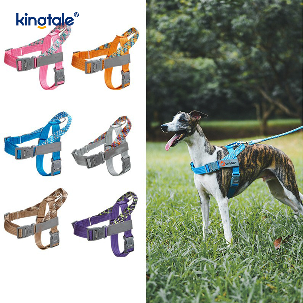Binuo na Braid Nylon Webbing Highlight Reflective Dog Harness