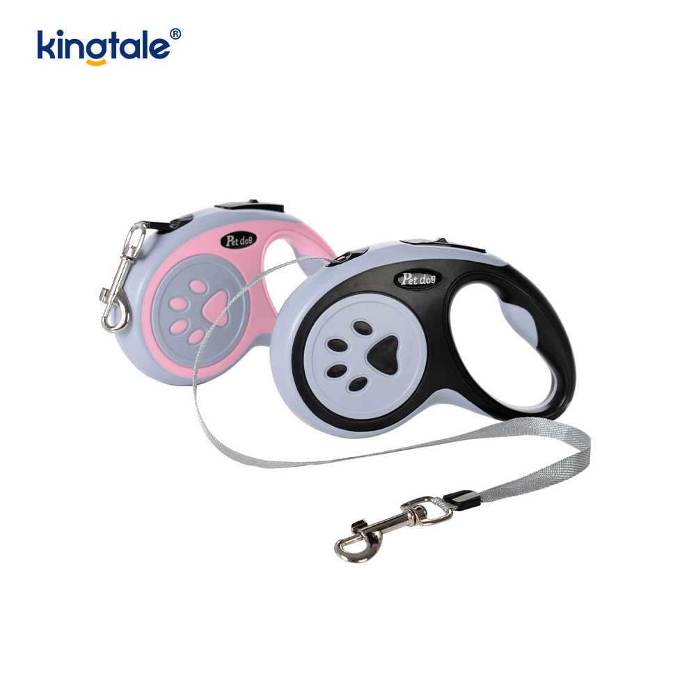 Maaaring Iurong na Tali ng Aso na Maaaring Iurong sa 360 Tangle-Free Nylonup Leash