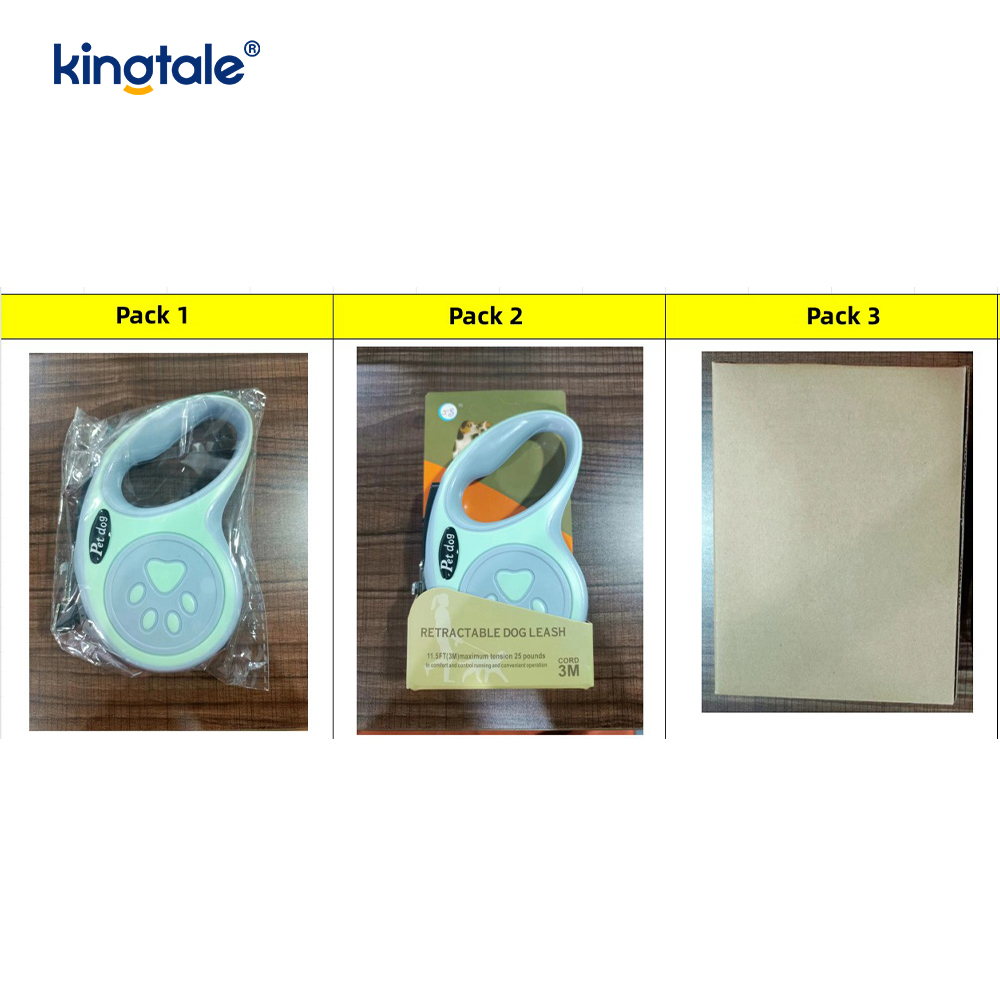 Maaaring Iurong na Tali ng Aso na Maaaring Iurong sa 360 Tangle-Free Nylonup Leash
