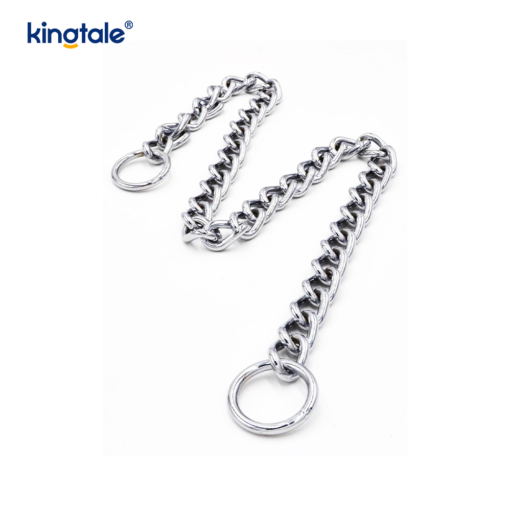 Metal Training Dog Choke Collar Slip P Chain Heavy Chain Para sa Mga Aso