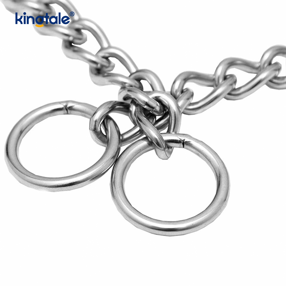 Metal Training Dog Choke Collar Slip P Chain Heavy Chain Para sa Mga Aso