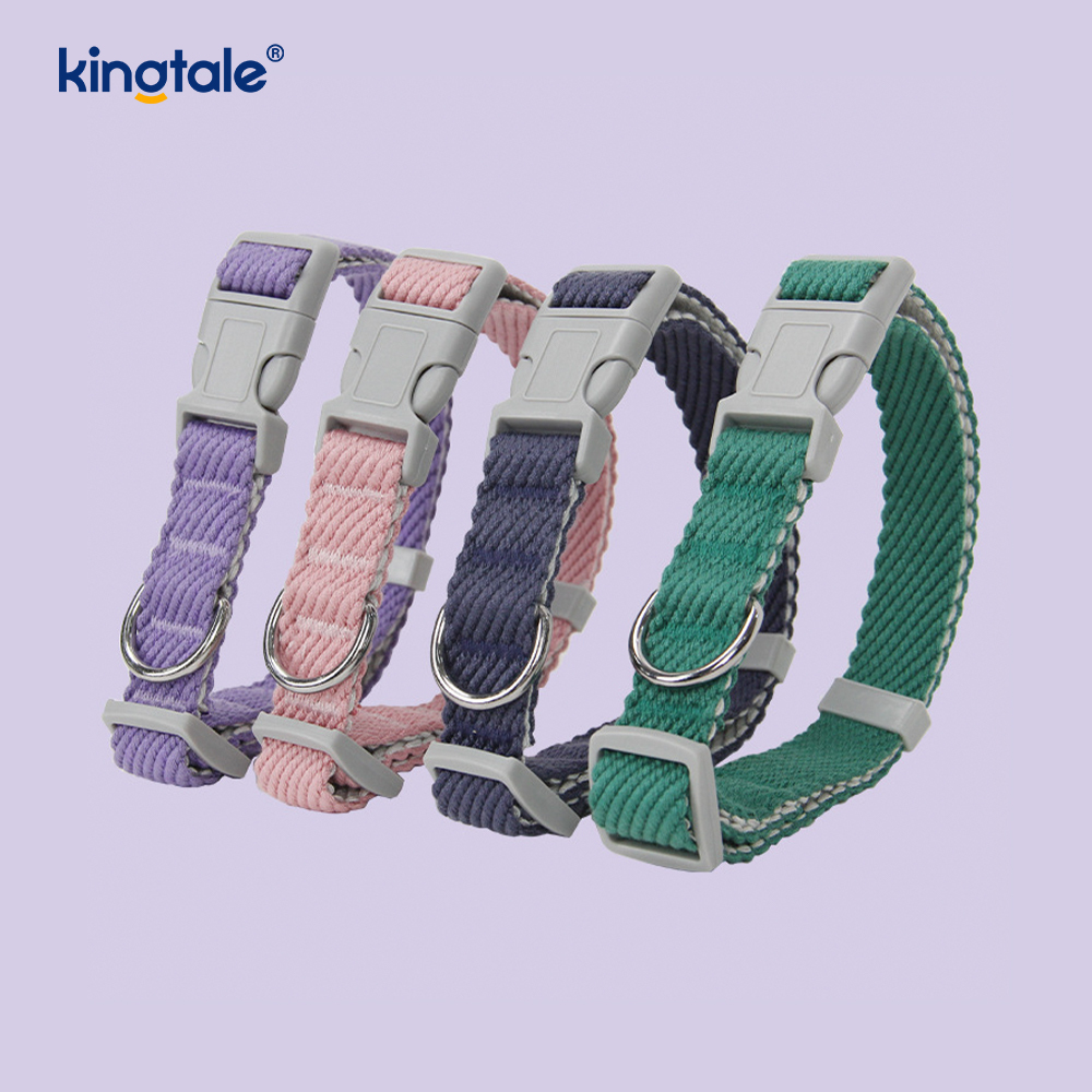 Naka-personalize na OEM/ODM Print Pattern Dog Harness Collar Leash Set