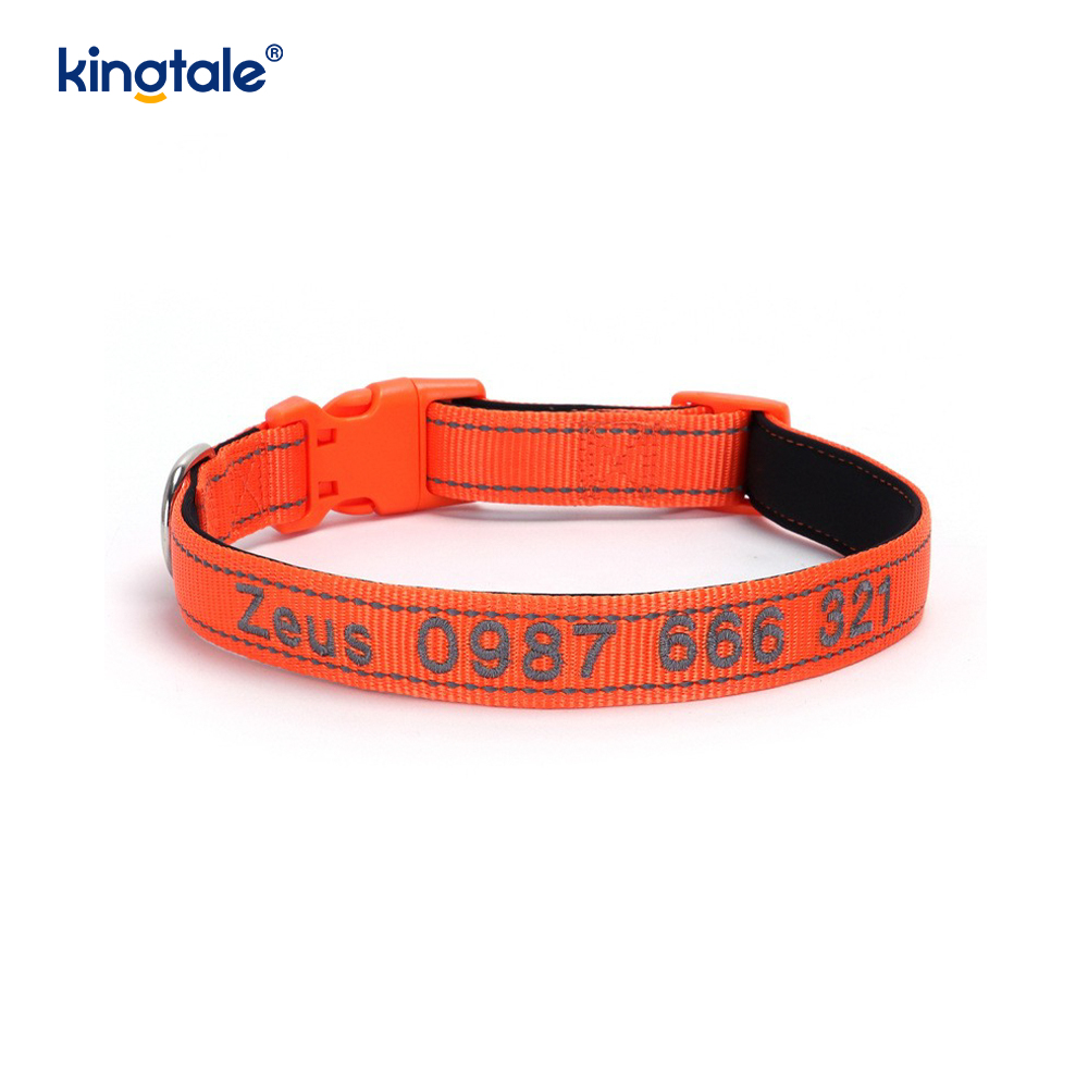 Serbisyo ng Dog Collar Coded Buckle Design Para sa Pag-iwas sa Aksidente Nagbabala
