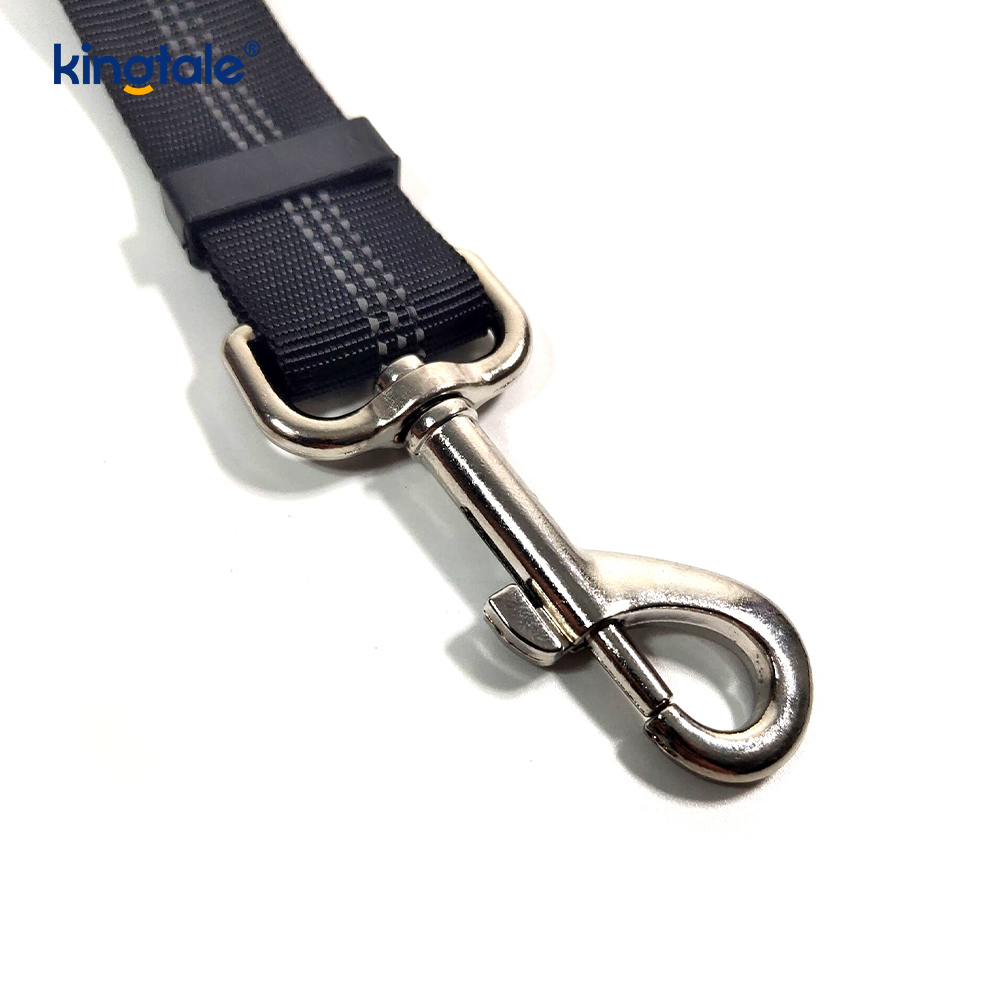Matibay na Polyester Reflective Pet Car Seat Belt Leash Anti-Rush Anti-Rush