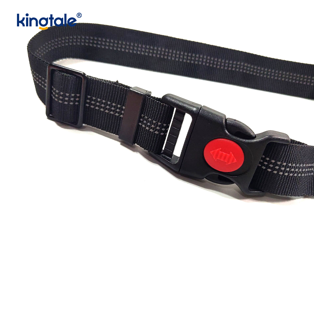 Matibay na Polyester Reflective Pet Car Seat Belt Leash Anti-Rush Anti-Rush