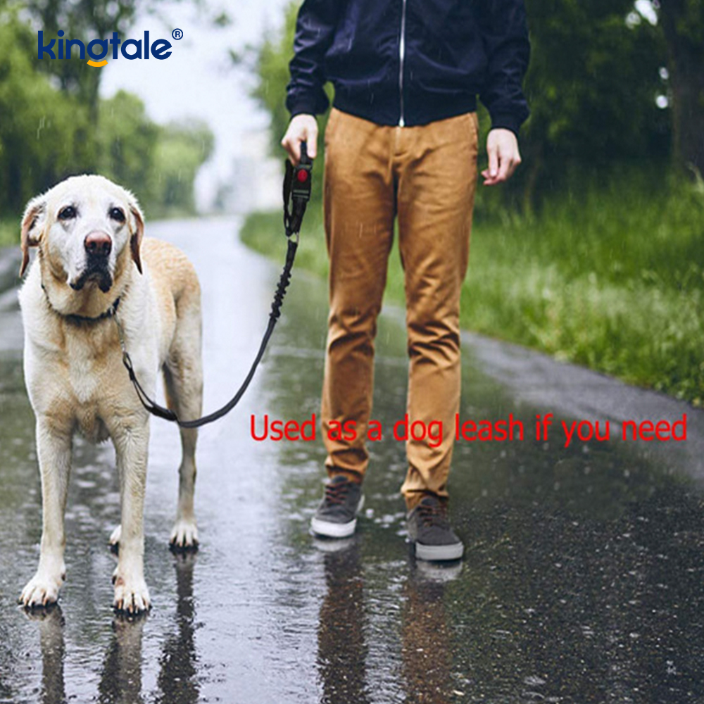 Matibay na Polyester Reflective Pet Car Seat Belt Leash Anti-Rush Anti-Rush