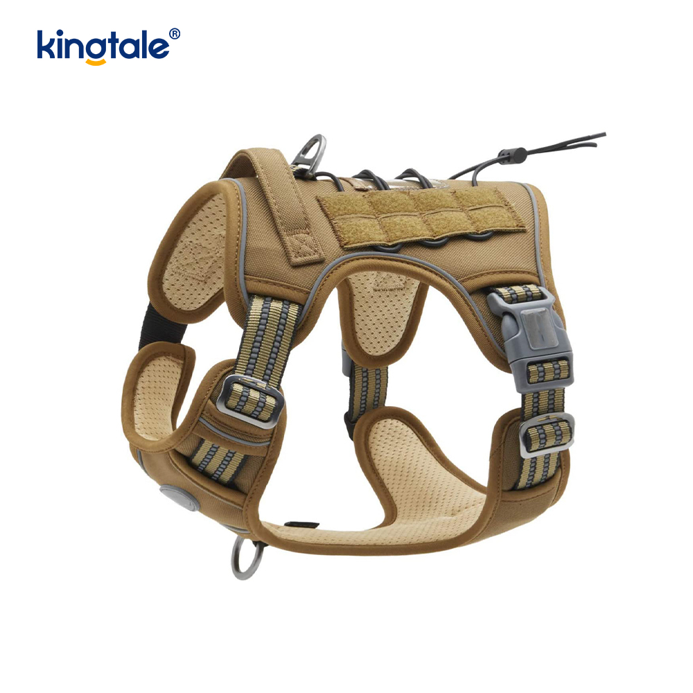 Solid Walang Pull Nylon Heavy Duty Dog Belt Vest Training harnesses Chest