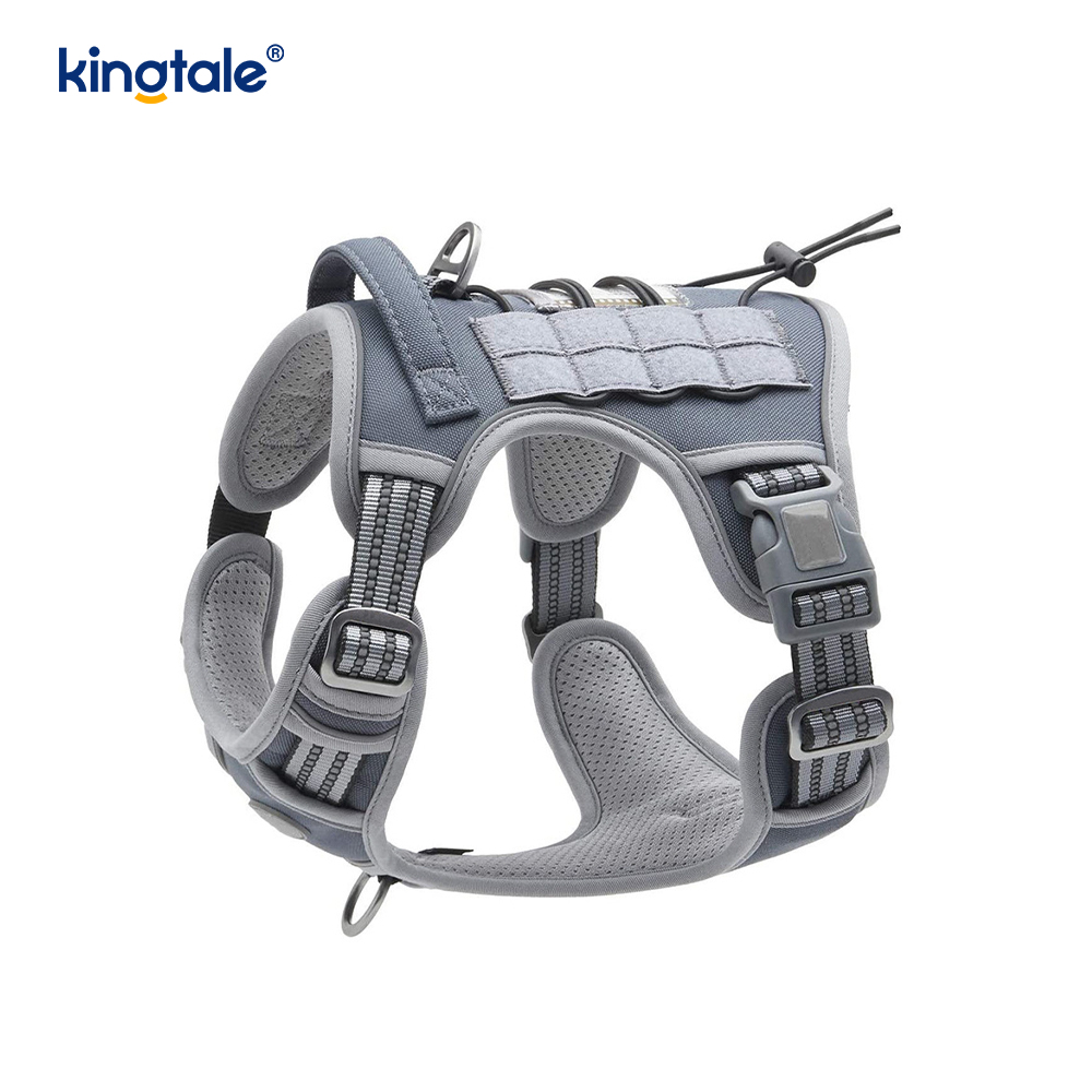 Solid Walang Pull Nylon Heavy Duty Dog Belt Vest Training harnesses Chest