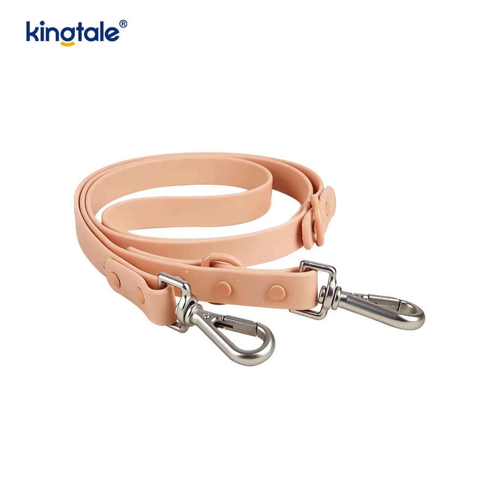 Custom na Fashionable Magaan na Waterproof Pvc Dog Harness Leash Collar