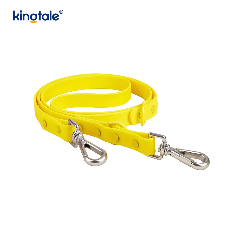 Custom na Fashionable Magaan na Waterproof Pvc Dog Harness Leash Collar