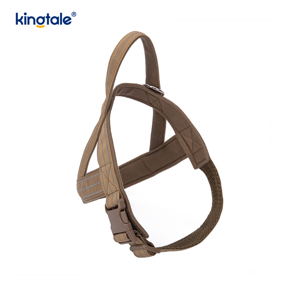 Malaking Tactical No Pull Breathable Adjustable Dog Harness Para sa Pagsasanay