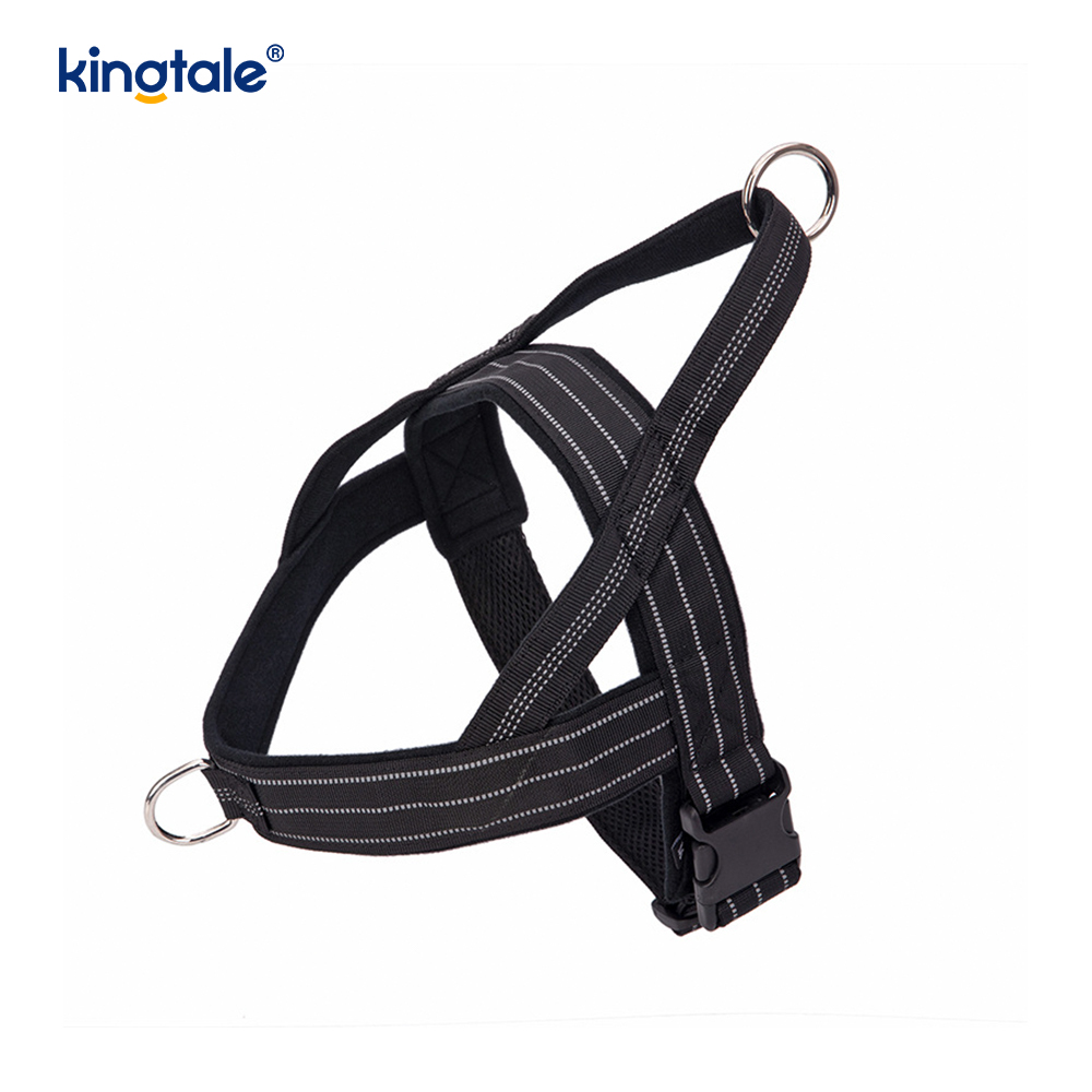 Malaking Tactical No Pull Breathable Adjustable Dog Harness Para sa Pagsasanay