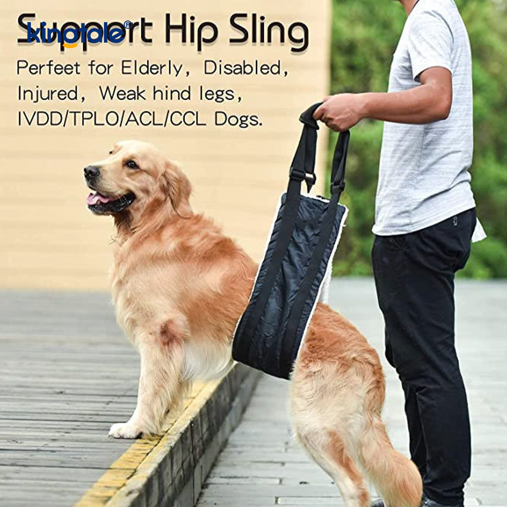 Customized Portable Dog Sling Solid Sustainable Dog Lift Harness Para sa Mga Alagang Hayop