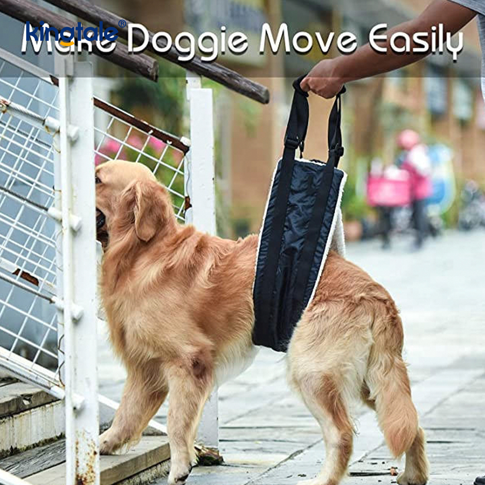 Customized Portable Dog Sling Solid Sustainable Dog Lift Harness Para sa Mga Alagang Hayop