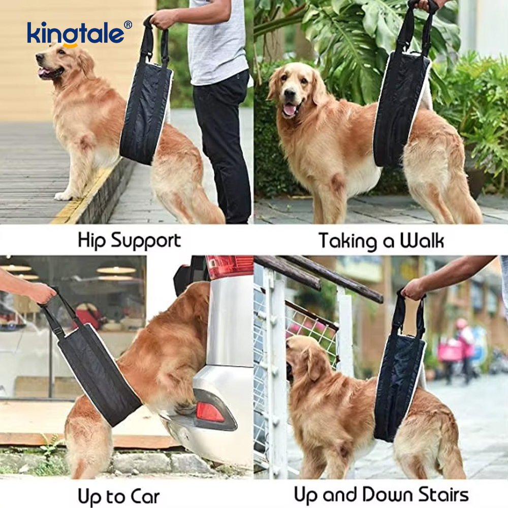 Customized Portable Dog Sling Solid Sustainable Dog Lift Harness Para sa Mga Alagang Hayop