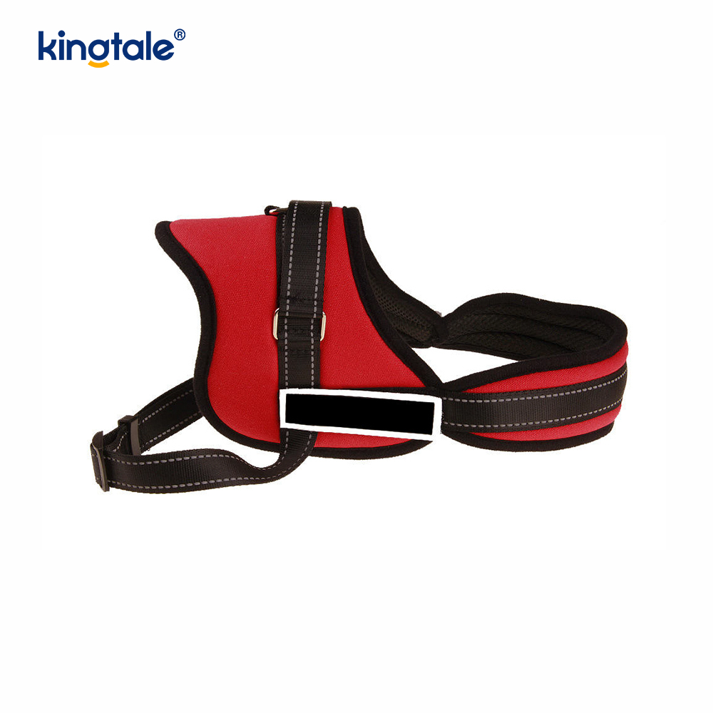Walang Pull Buckle Service Dog Harness para sa Medium at Malaking Aso