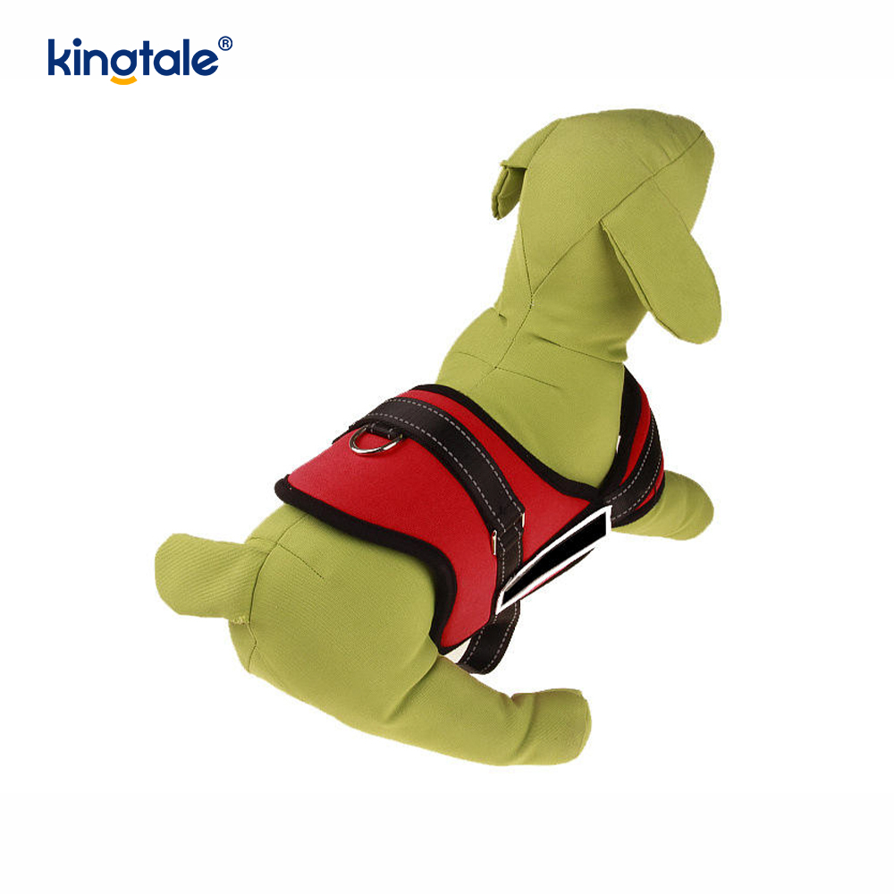 Walang Pull Buckle Service Dog Harness para sa Medium at Malaking Aso