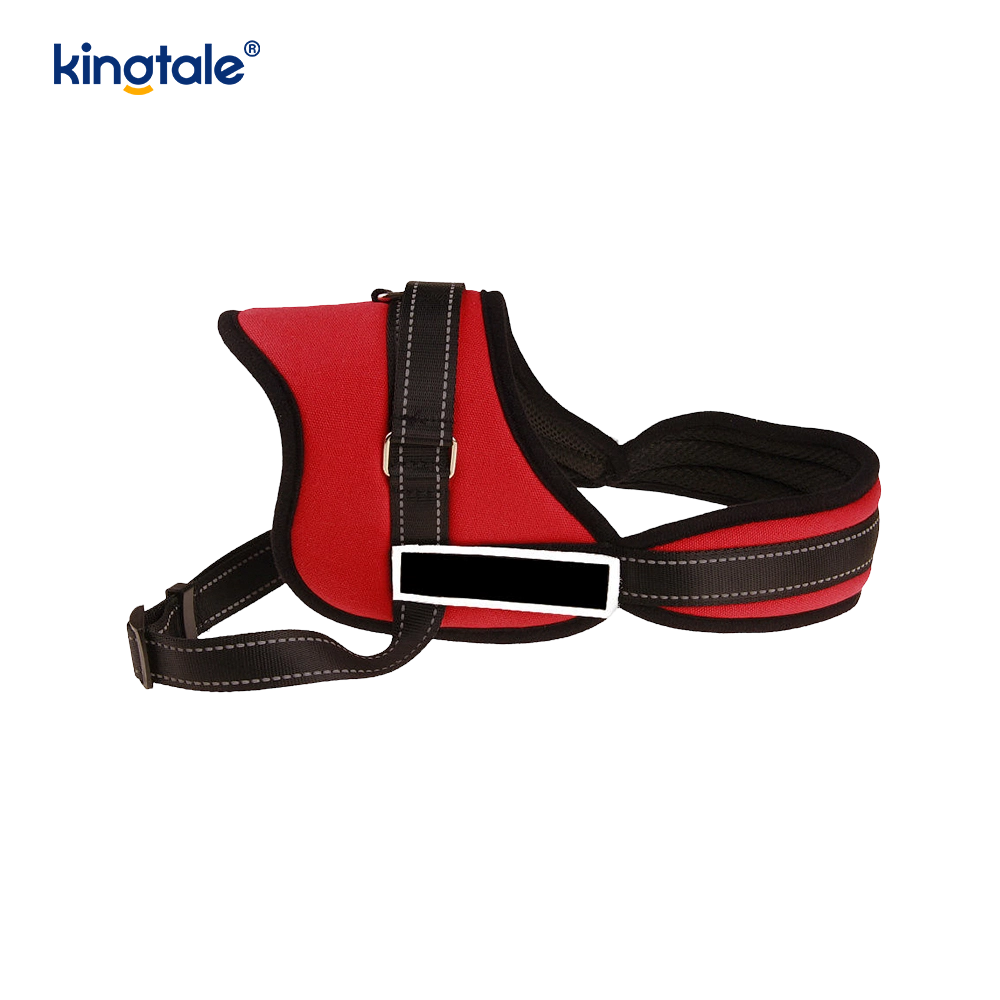 Walang Pull Buckle Service Dog Harness para sa Medium at Malaking Aso