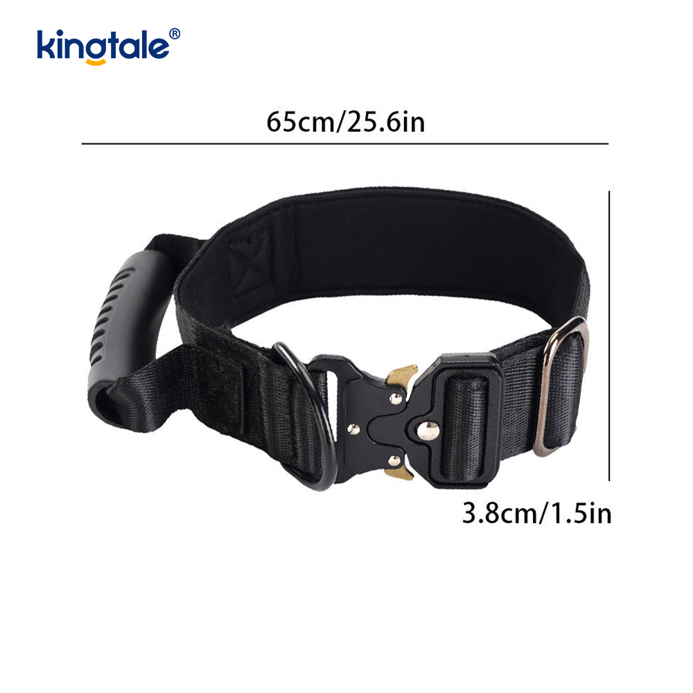 Tactical Training Nylon Control Handle Quick-Release Collar