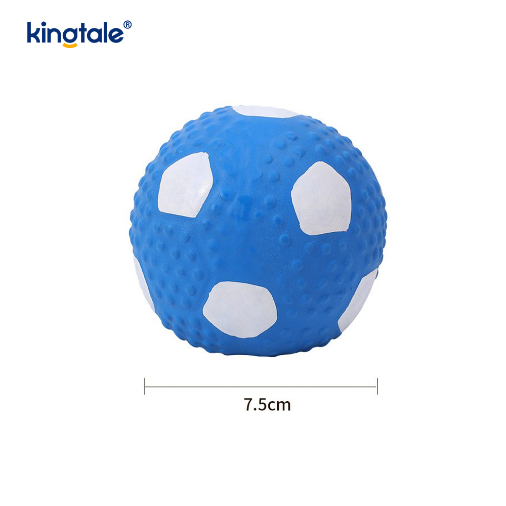 Latex Squeaky Pet Toys (Football, Soccer, Volleyball)