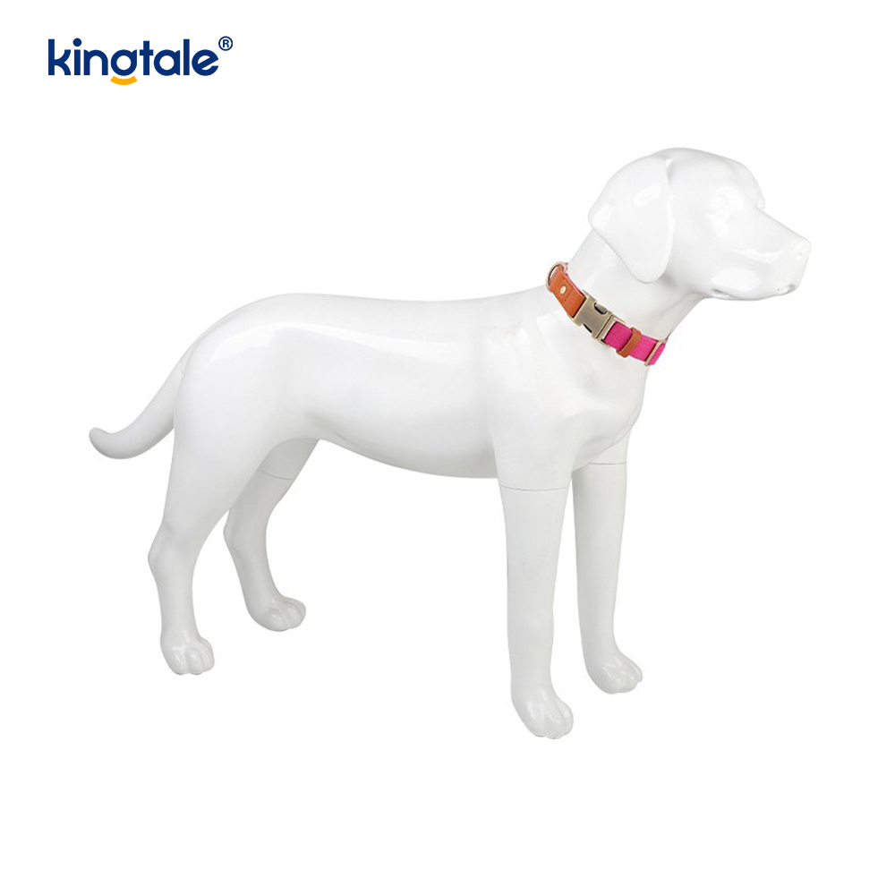 Hindi Nakasisikip Makahinga Matibay na Natural Hemp Dog Collar