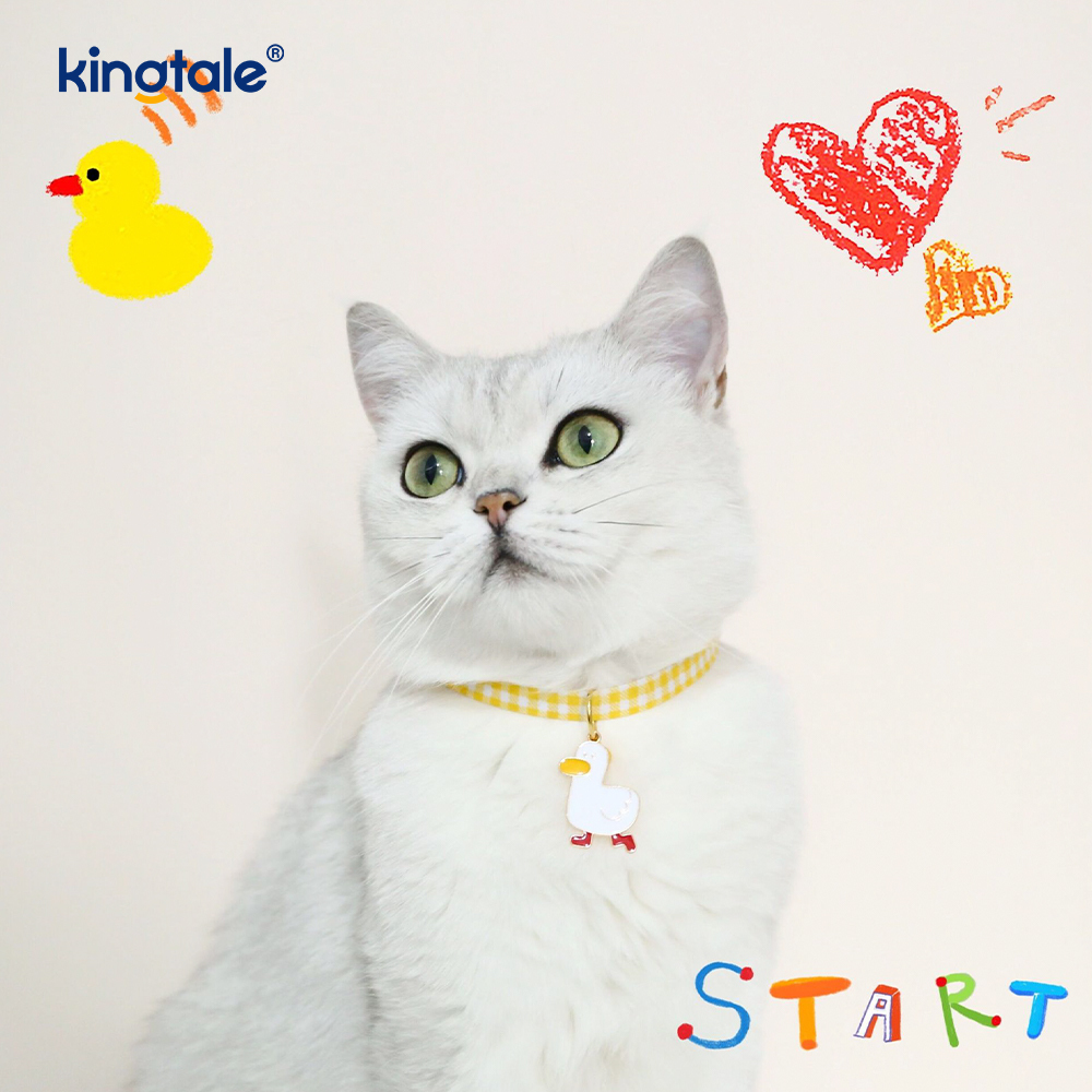 Candy-Colored Pet Collars na may Avocado Pendants—Safety Necklaces