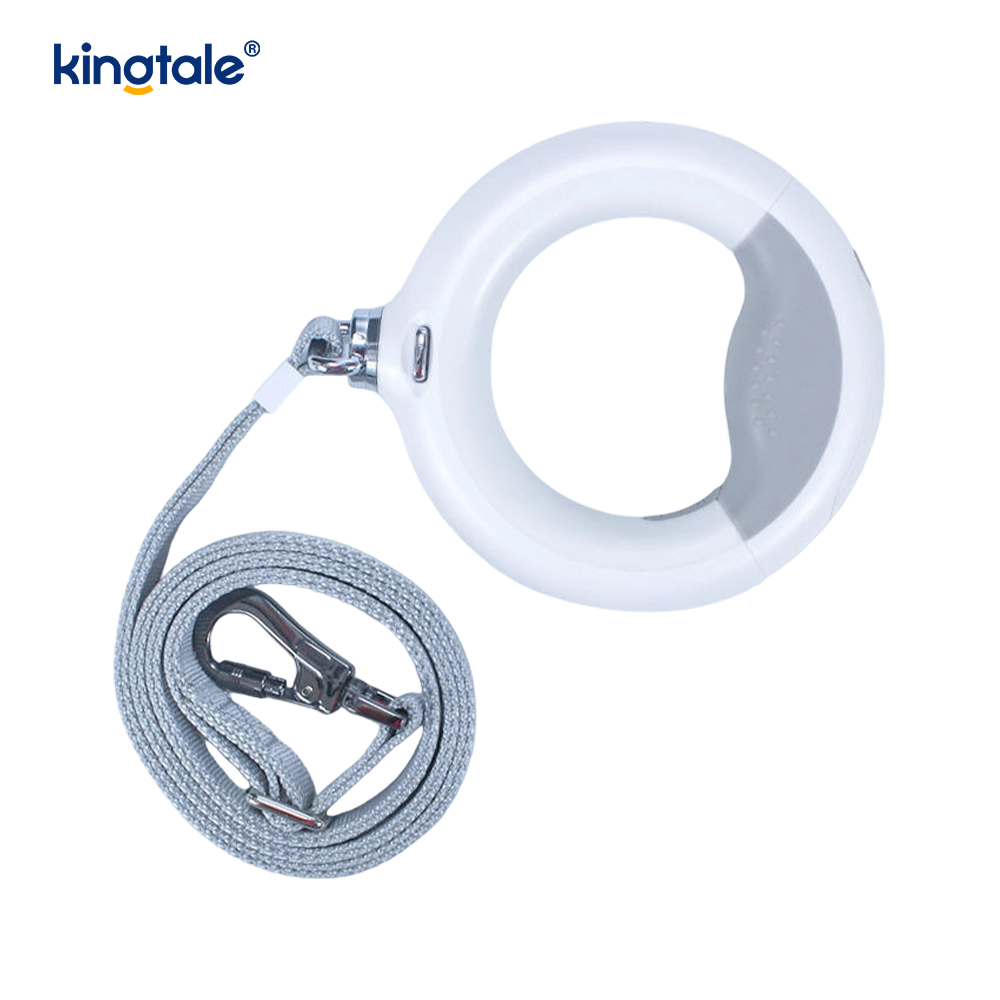 Maaaring iurong na Tali na may LED Dog Walking Leash Nylon Traction Rope