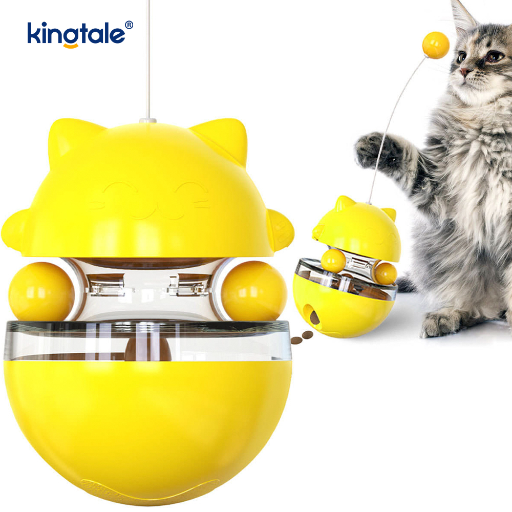 Interactive Cat Toy the Tumbler Teases the Cat and Missing the Ball Bagong Cat Toy