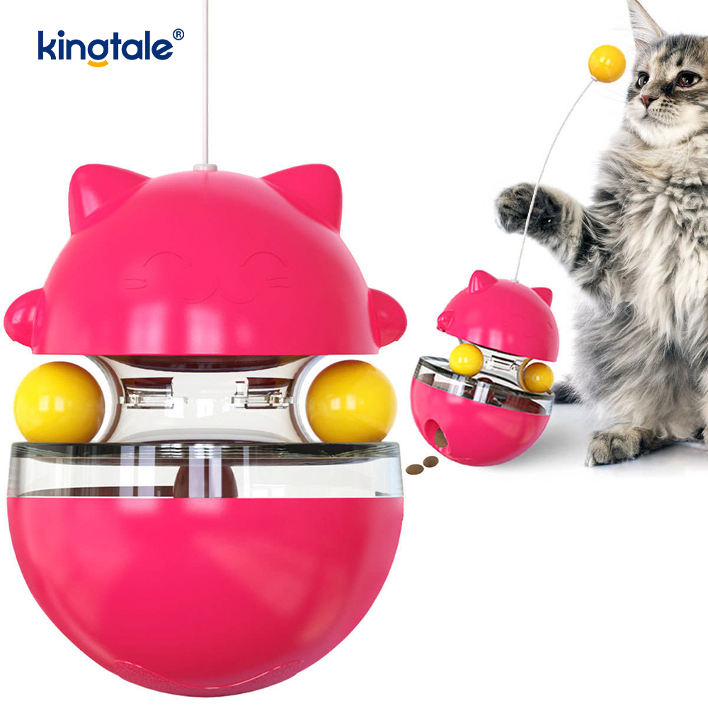 Interactive Cat Toy the Tumbler Teases the Cat and Missing the Ball Bagong Cat Toy